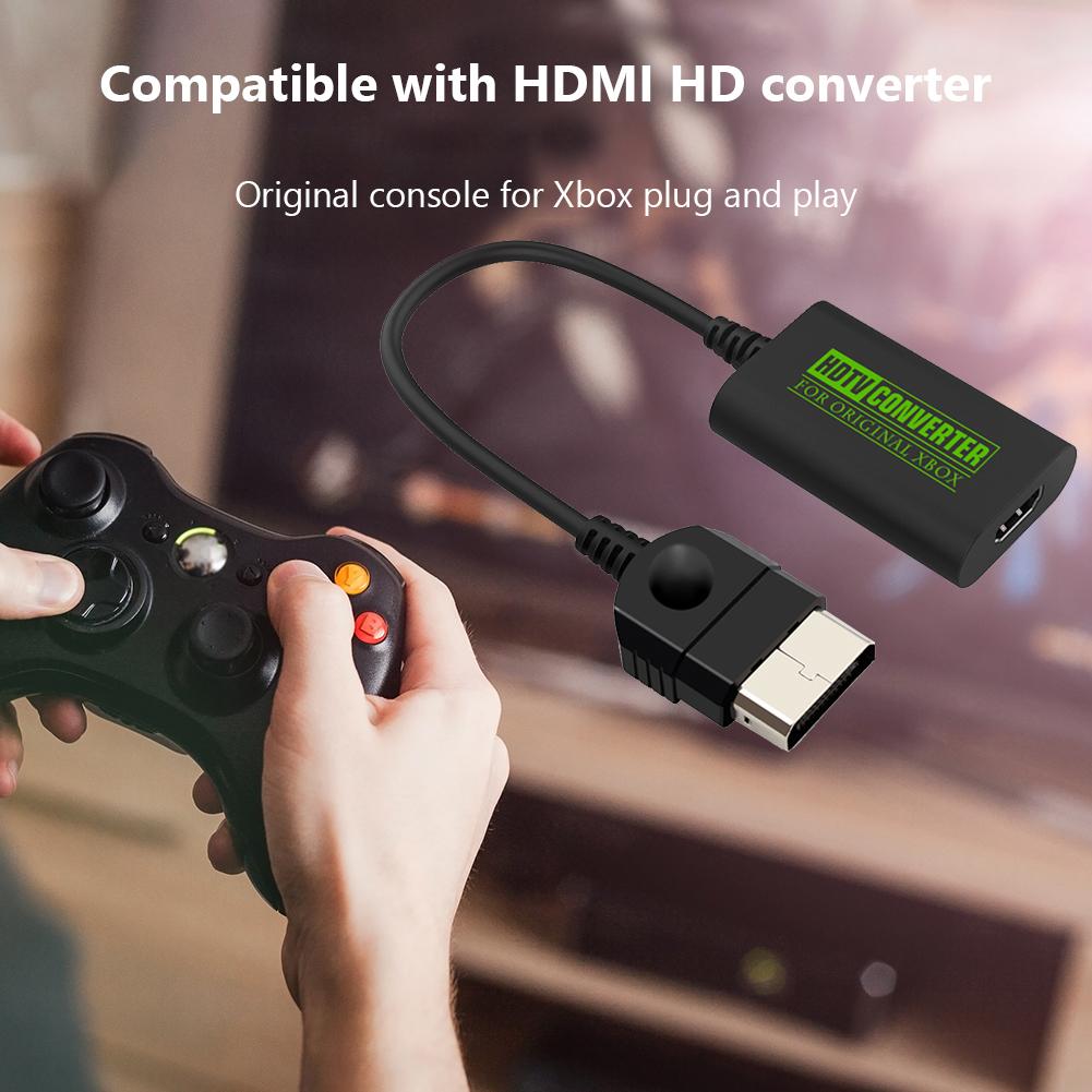 

neu For Xbox to HDMI-Compatible Converter HD Link Cable 1080i 720p 480p 480i