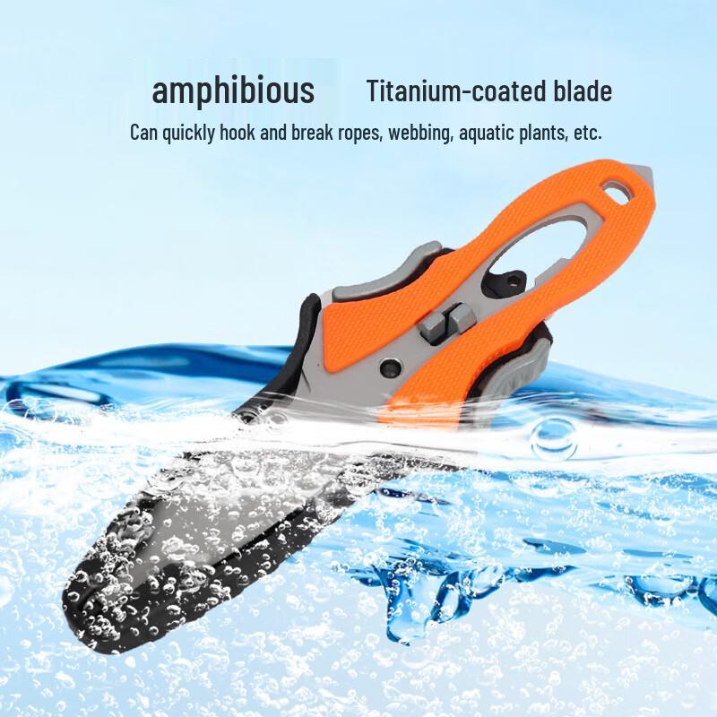 Shaouan Multi-functional Water Rescue & Diving Rope Cutter Standard