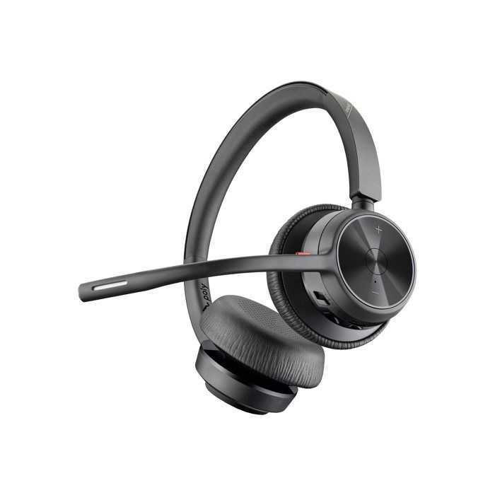 Micro-casque - Bluetooth - Sans Fil, Filaire - USB-C - HP Inc. - Poly Voyager 4320 - Voyager 4300 Series - Micro-casque - Sur-oreil