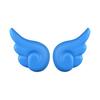 1 Pair Motorcycle Helmet Wing Decoration Adhesive Universal Cycling Scooter Bicycle Motorbike Skateboarding Helmet Decorative Wing Helmet Accessories