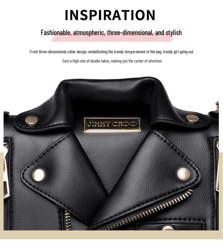 2025 Κορεατική Μόδα Τσάντα Χιαστί Τετράγωνη με Τρουκς για Γυναίκες