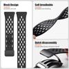 Silicone Magnetic Buckle Mesh Silicone Strap For Huawei Band 11Pro Sport Breathable Watch Band For Huawei Smart Band 11 NFC Replacement Bracelet Loop