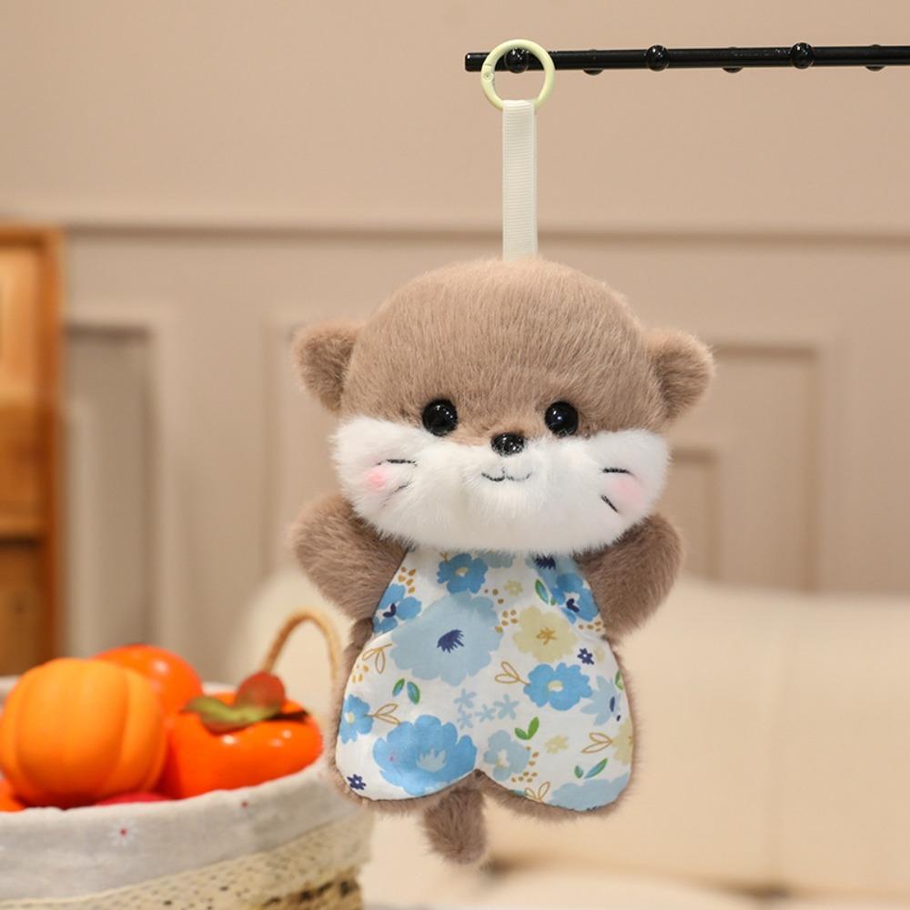 

Fluffy Texture Decompression Stuffed Animals Soft Decompression Bean Stuffed Toy Stress Relieving Otter