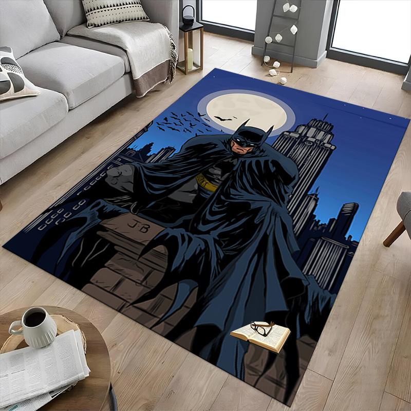 1pc Batman, moonlight Carpet, for Home & Office Decor, Desk Chair Carpet, Festive Gift,Conference Room CarpetL1082