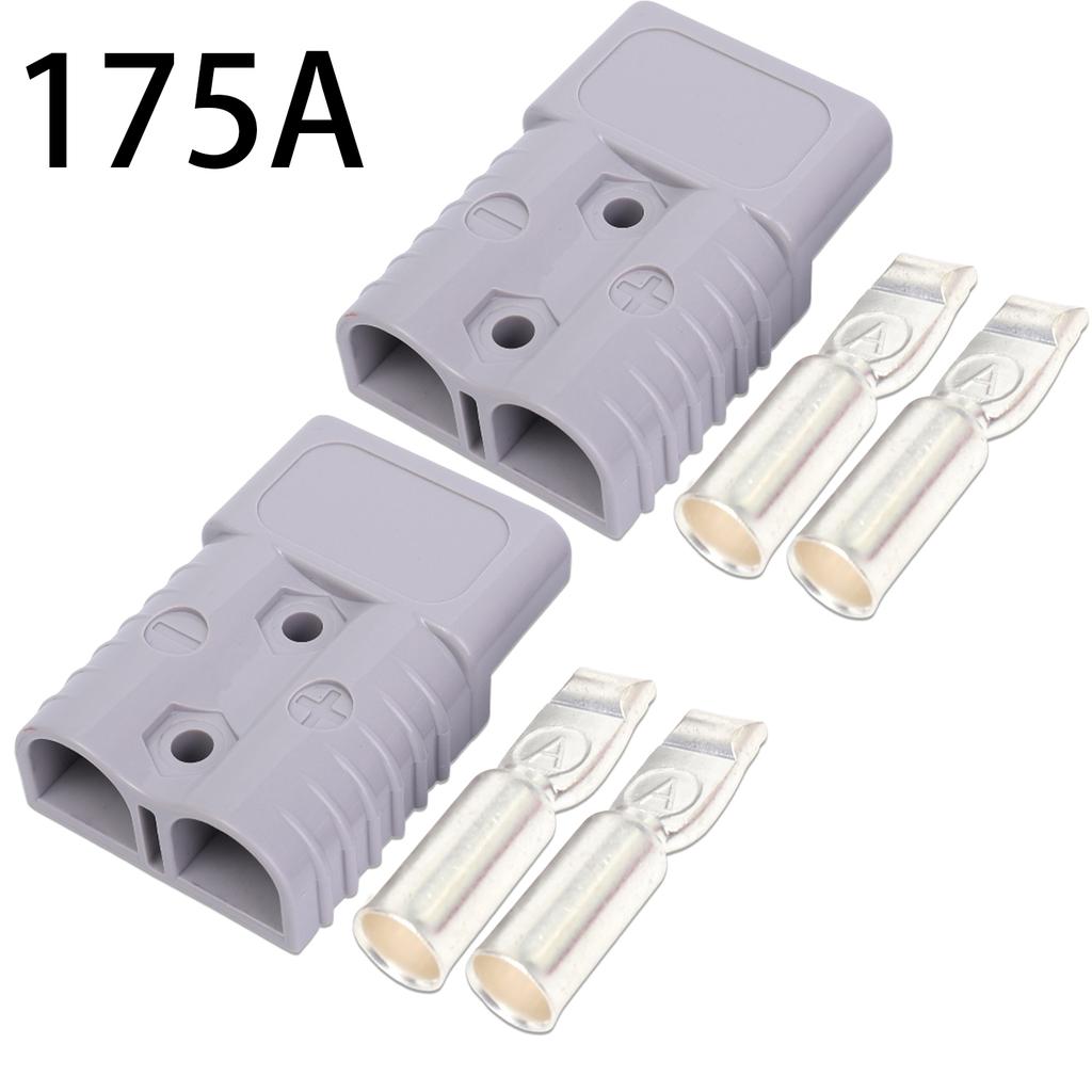 Forklift Battery Charging Plug Connector 50A 120A 175A Flame Retardant PC Auto Industrial Power Connectors for Warehouse Motors