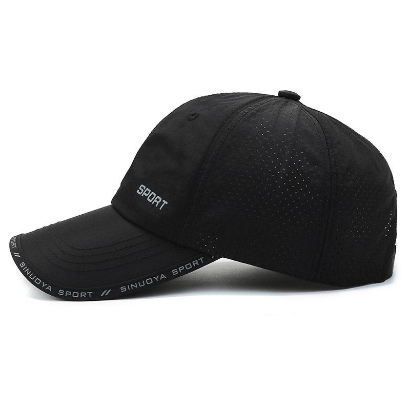 Unisex Outdoor Quick-Dry Sun Protection Baseball Cap - Breathable Shade for Fishing and Casual Wear