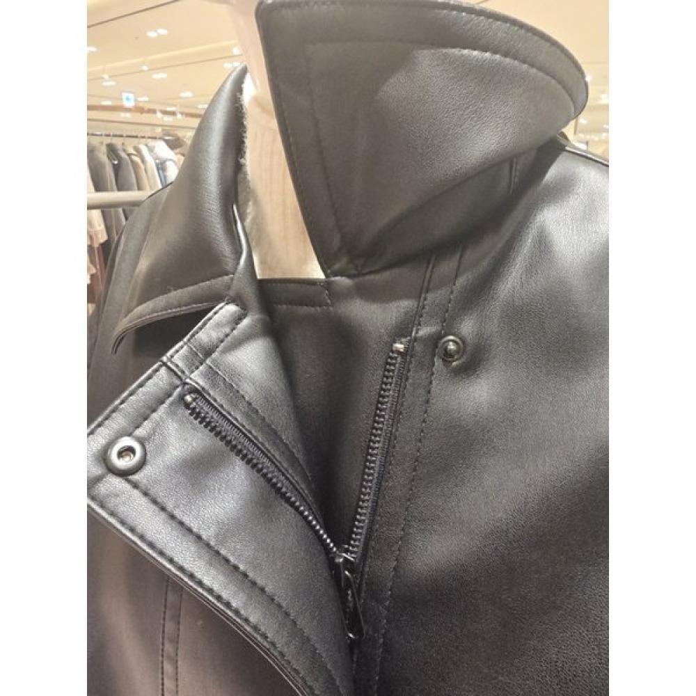 Cc Collect. Stand Collar Leather Blouson Jacket C261psf511c