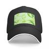 Abstract Green Baseball Cap Military Cap Unisex Hiking Hat Hats For Women Unisexs