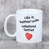 Lakeland Terrier - cup with a dog, cup with a photo, personalized gift from the Art-Dog brand