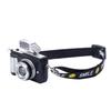 Smiling Plush Toy Dog with Webbing Strap and Sounding Cartoon Camera Pendant Necklace