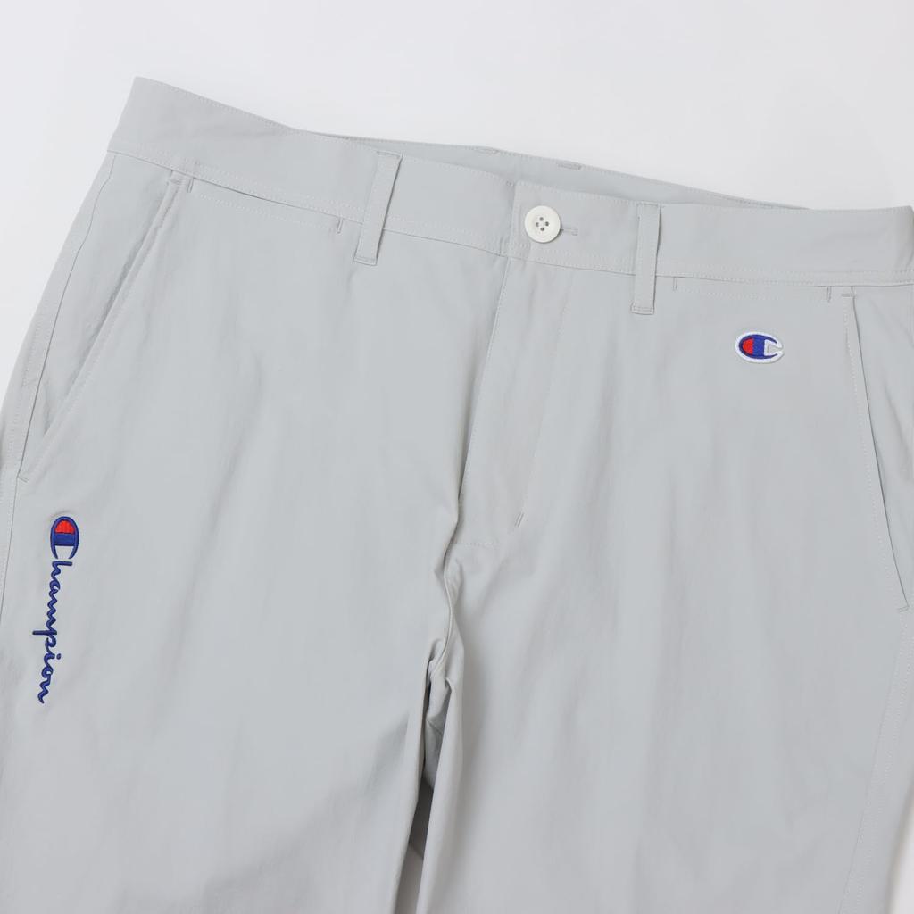 Men's Golf Long Pants, Anti-Static, Stretch, Water-Repellent, Script Logo, C3-ZG204-030-S