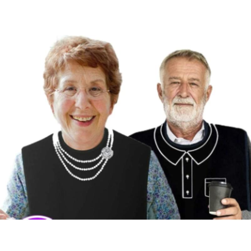 Adult Waterproof Adult Mealtime Bib Cloth Protector Clothes Bib Cook Protector Tool Aid Cook Dining Clothes Disability Aid Apron