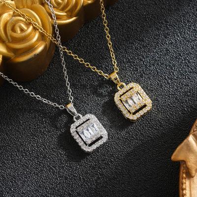 Stilvolle Zirkon-Schlüsselbein-Kette - Japanisch-Koreanischer Trend für weibliche Influencer