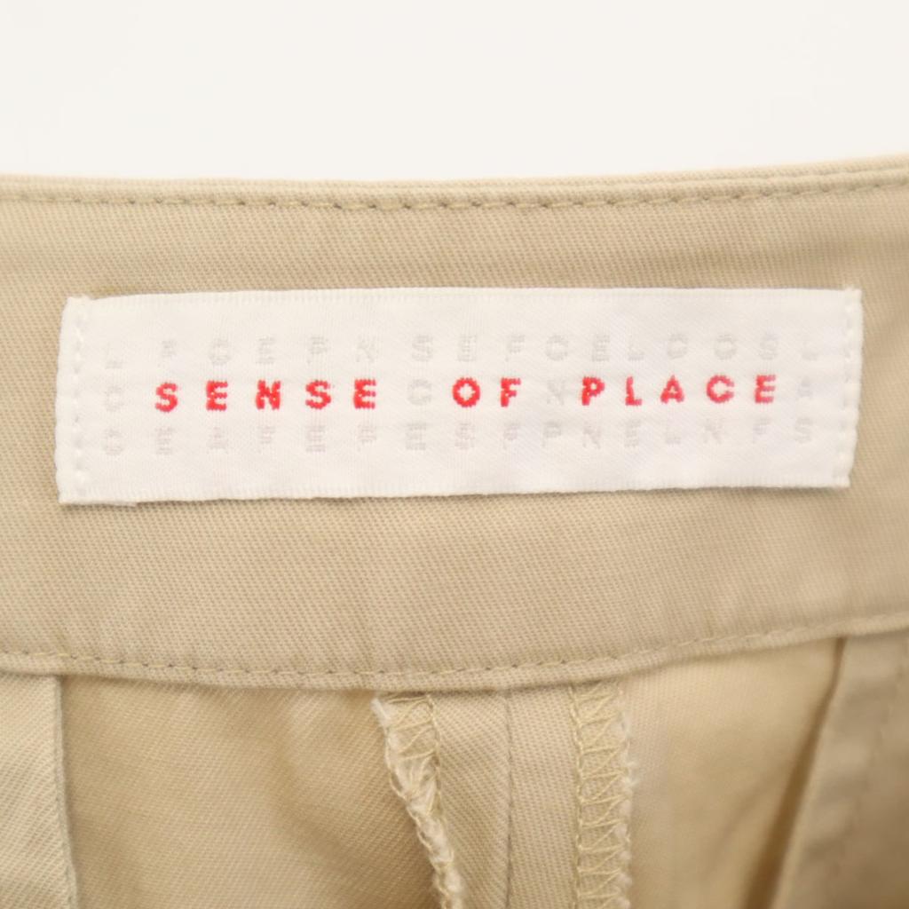 SENSE OF PLACE Vide bukser 38 beige Dame Brukt