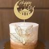 Eid Mubarak Cake Toppers Glitter Golden Ramadan Kareem Cupcake Decoration Eid AL Adha Gifts Muslim Islamic party cake decoration