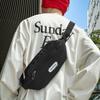 Mobile phone fanny pack trendy brand men's breast bag simple and lightweight shoulder small backpack women's leisure sports messenger bag men
