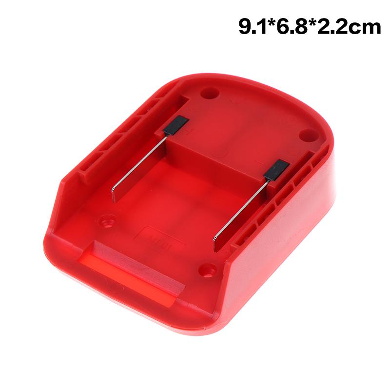 Universal Diy Battery Case Adapter Connector 18V Lithium Battery Converter Base Electric Power Tools Accessories