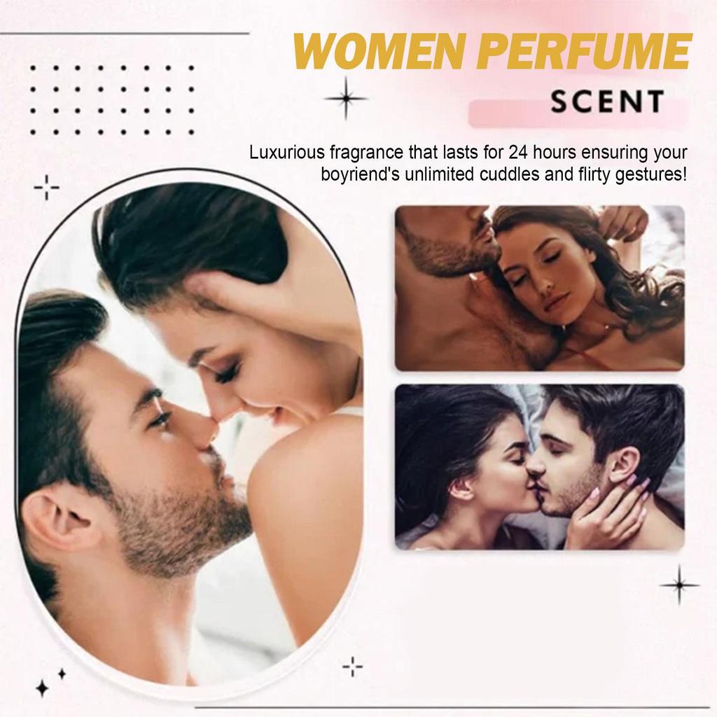 North Moon Women's Roll-On Perfume Feminine Charm Perfume Women's Long Lasting Fragrance Eau De Toilette Fresh and Elegant Ideal Valentine's Day Gift