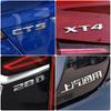 Cadillac CT4/CT5/CT6 AWD 40T XTS ATSL Rear Plastic Emblem for Car Modification