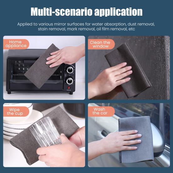 Čisticí hadřík z mikrovlákna Zesílený Nepouštějící vlákna Opakovaně použitelný Hadřík z mikrovlákna Kuchyně Okno Sklo Auta Absorpční hadr