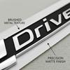 3D ABS eDrive Emblem Badge Car Decal Zinc Alloy Sticker For BMW EV Hybrid i3 i8 330e 530e X5 Trunk Fender Auto Accessories xf8