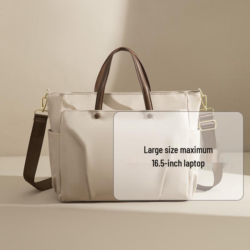 Damen Laptop Schultertasche - Große Kapazität 15,6" Aktentasche Tote