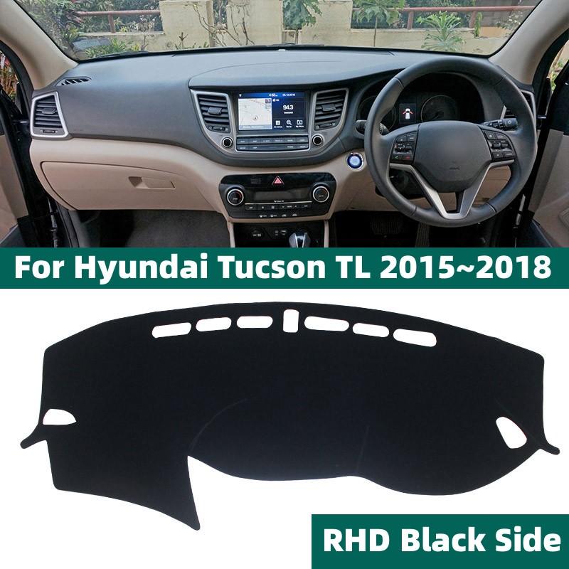For Hyundai Tucson TL TLE NX4 2015~2026 Car Dashboard Panels Sun Shade Cover Anti-UV Dash Mat Dustproof Non-slip Mat Accessories