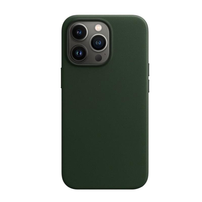 Magnetic Phone Case IPhone 17 16 15 With MagSafe Compatible Leather Back Cover Shockproof Slim Design