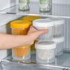 Plastic Food Storage Container With Lid For Fruits And Vegetables Home Kitchen Organizer