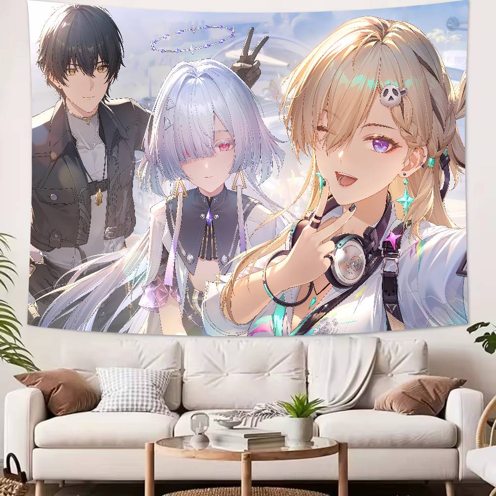 Large Fashion Pretty Hot Girl Lynae Tapestry Decoration Bedroom Dormitory Background Cloth Home Party Living Room Club Tapestry
