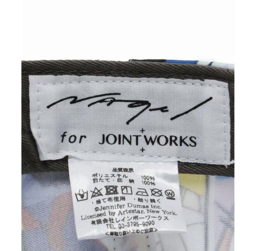 [USED] Extremely rare limited collaboration sold out Patrick Nagel x Starter all-over print cap hat art gray