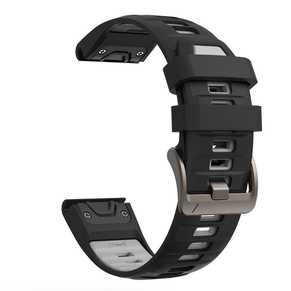 Cinturino in Silicone da 26mm 22mm Per Garmin Fenix 8 E 7 7X Pro 5 5X Plus 6 6X Pro Epix Gen 2 Cinturino Tactix 8 7/Enduro 3 Braccialetto QuickFit