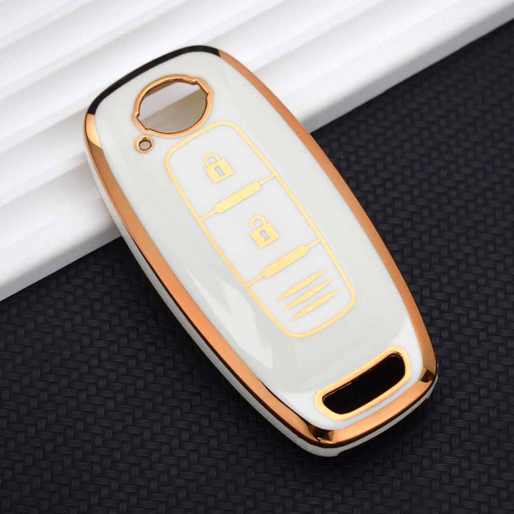 TPU Car Key Case Cover Holder Shell for Nissan Leaf Juke Micra Qashqai J11 X-Trail T32 Tiida Pathfinder Versa Note Patrol Fob
