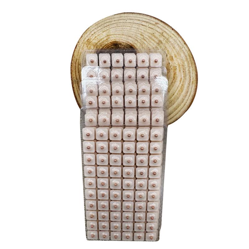Bianstone Ear Acupressure Patches with Red Granules - 600 Pieces