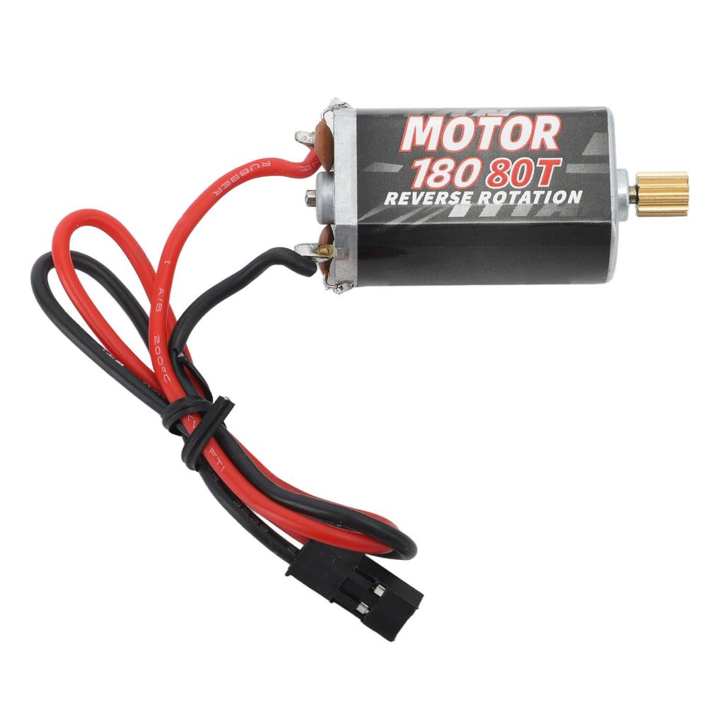 Motor Periat 7.2V 180 Torsiune Mare Fier Cupru Zgomot Redus Motor RC pentru Traxxas Crawler 118 80T