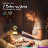 White Noise Sound Machine with 7 Colors Night Light 34 Soothing Sounds, Portable Sound Machine for Baby Adults Kids Sleep with 30 Volume Levels 4