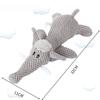 Plush Cartoon Puppy Dog Toy Teeth Grinding Pet Products Dog Accessories Pet Dog Chew Squeak Toys for Small Dogs Lion Wolf