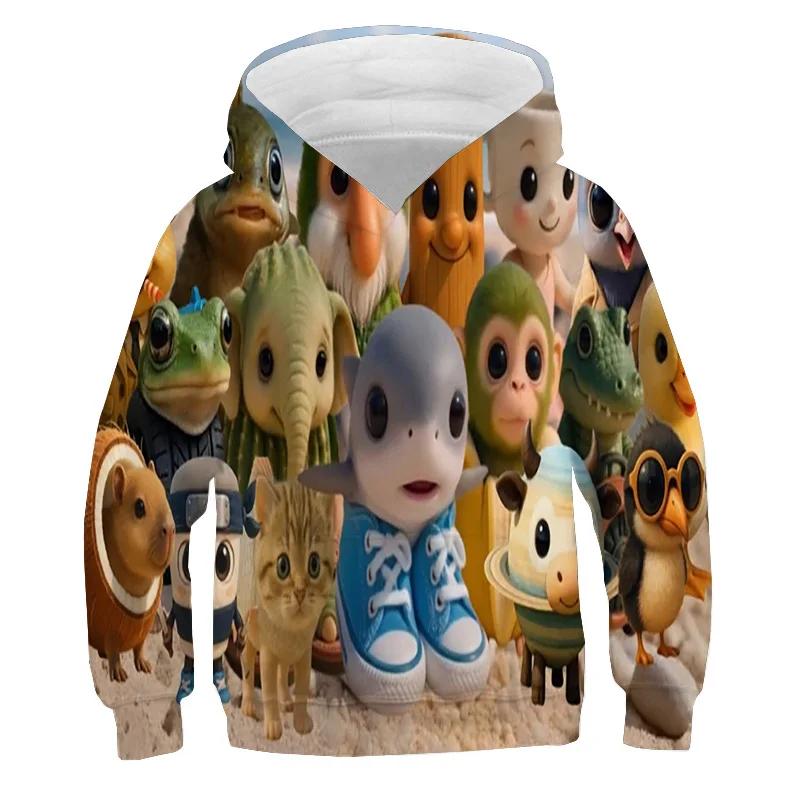 

Итальянский Маразм Шимпанзинни Бананини Повседневная Толстовка Тралалеро Тралала Свитшот Подростковая Толстовка Спортивная С Длинными Рукавами Модные Толстовки S