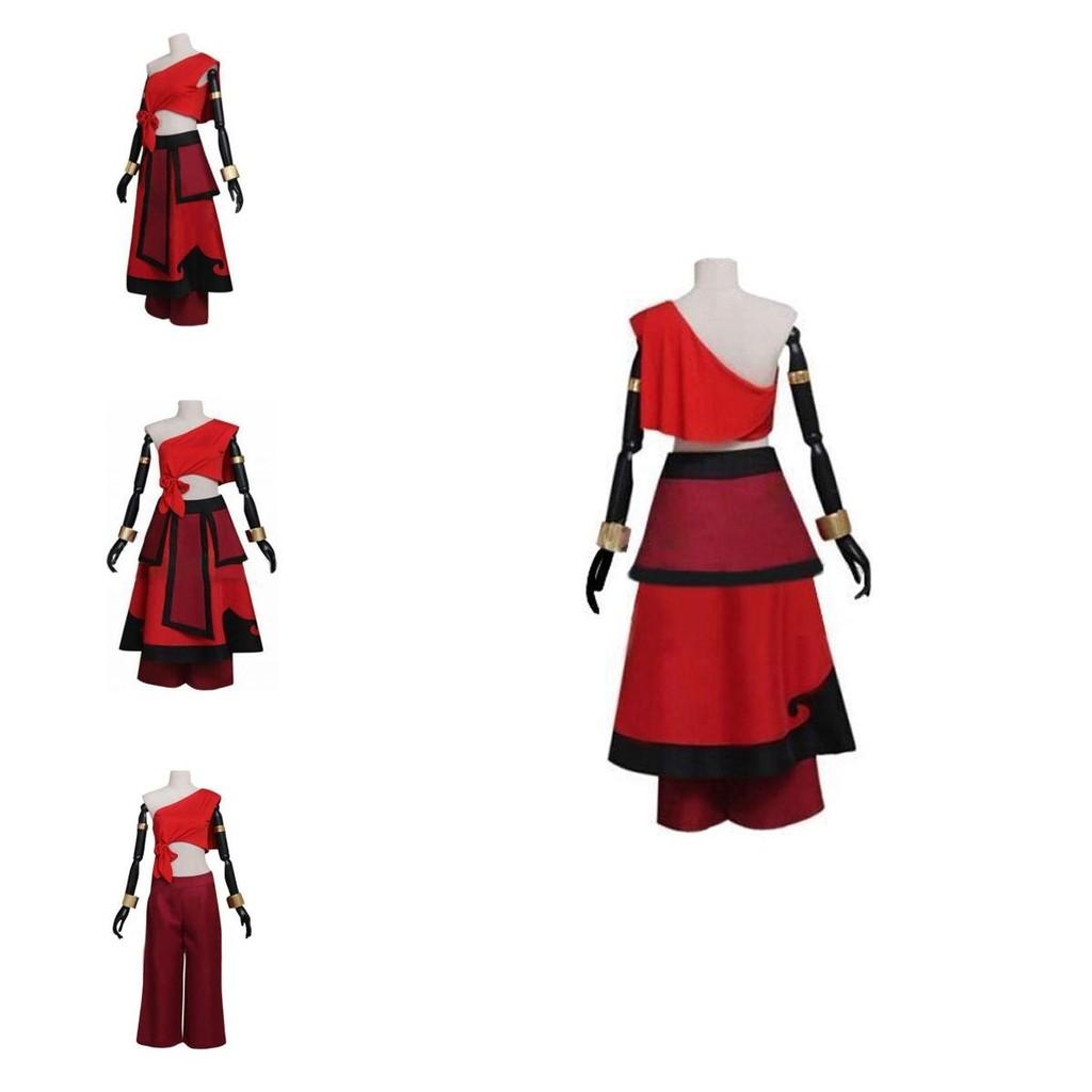 Enchanting Avatar The Last Airbender Katara Women's Cosplay Costume Halloween Dress