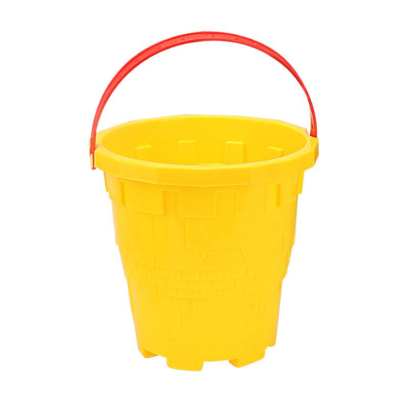 Çocuk Plaj Oyuncak Seti: Dayanıklı Plastik Kale Kovası ve Kum Oyun Araçları