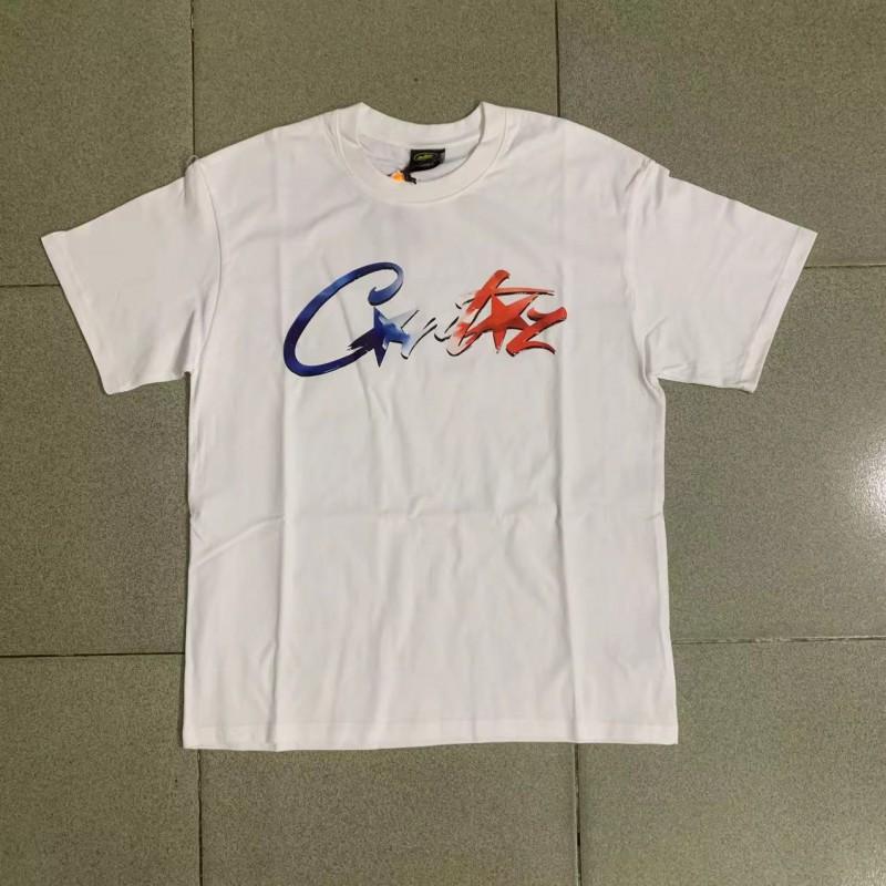 Corteiz Streetwear Graphic Tee Unisex Oversized Cotton T-Shirt Hip Hop Casual Short Sleeve Top