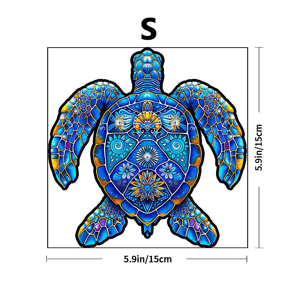 Wooden Puzzle - Colorful Succulent - Adult and Children's Wooden Puzzle - Unique Shaped Animal Wooden Puzzle - Adult Jigsaw