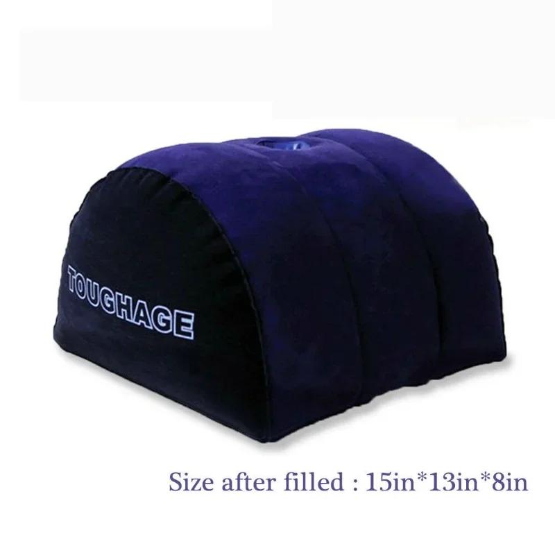 Toughage Soft Comfortable Inflatable Sex Pillow Cushion Enhanced Erotic Sex Positions Wedge Sexual Life Adult Game Furniture