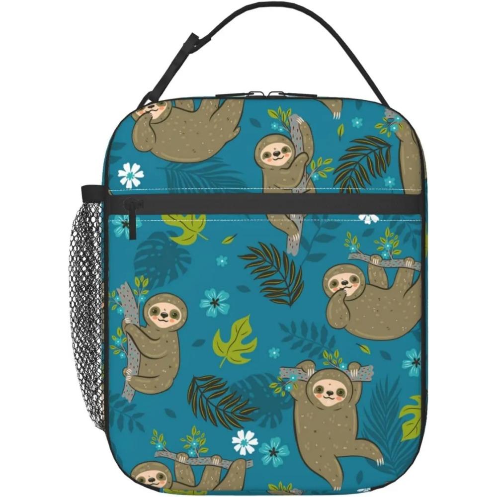 Cute Frog Lunch Box for Kids Women Men Green Lunch Bag Cooler Tote Reusable Insulated Container Gifts Office Picnic Travel Work