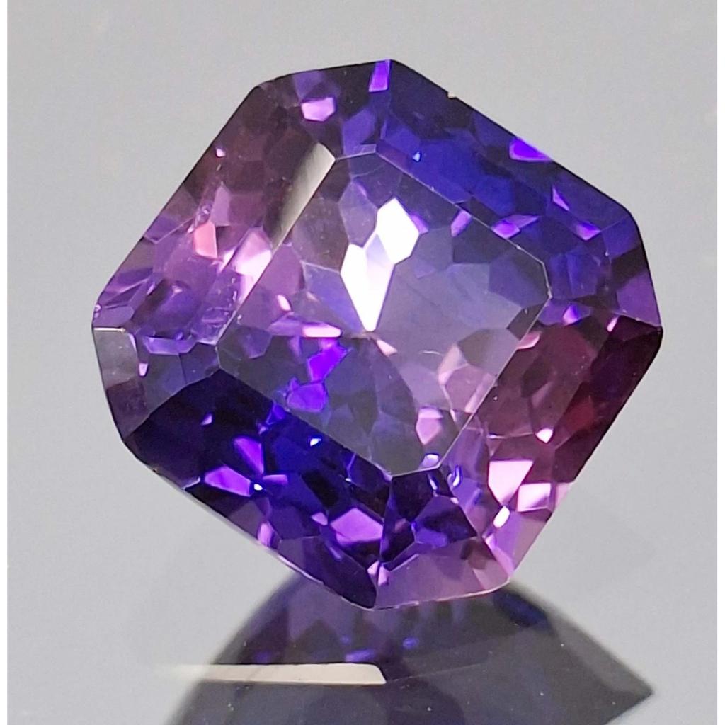 8-10 Ct Natural Purple Pink Tanzanite Asscher Cut Beautiful Loose Gemstone
