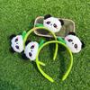 Universal giant panda hair band three-dimensional panda hair accessories doll hair pin face washing sweet panda hair pin