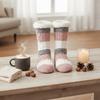 Thicken Stripe Fleece Socks Plush Sleeping Socks Women Fashion Winter Floor Socks  Girls