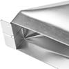 Easy Installation Duct Transition Silver Exhaust Duct Fitting  Exhaust Ventilation