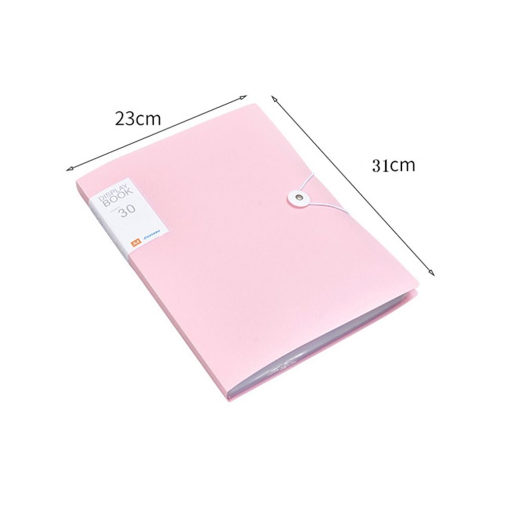 Dustproof A4 File Paper Folder Fashion Information Bag Durable Document Holder Students
