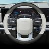 Leder Auto Lenkradabdeckung für Hyundai Santa Fe Mx5 2024 2025 2026 Zubehör